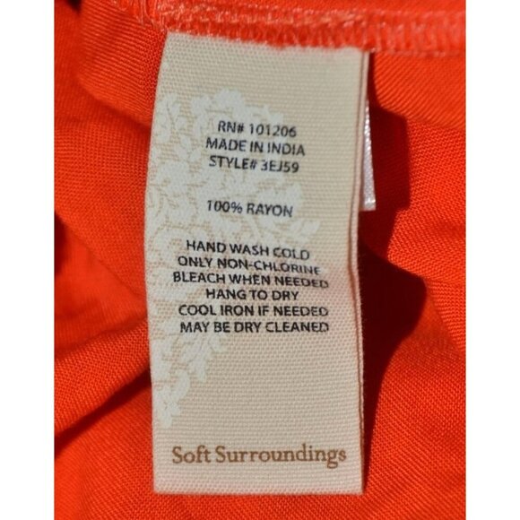 Soft Surroundings Topper Ombre Artsy Boho Tiered Size PXS Open Front Cover Up - Picture 10 of 11